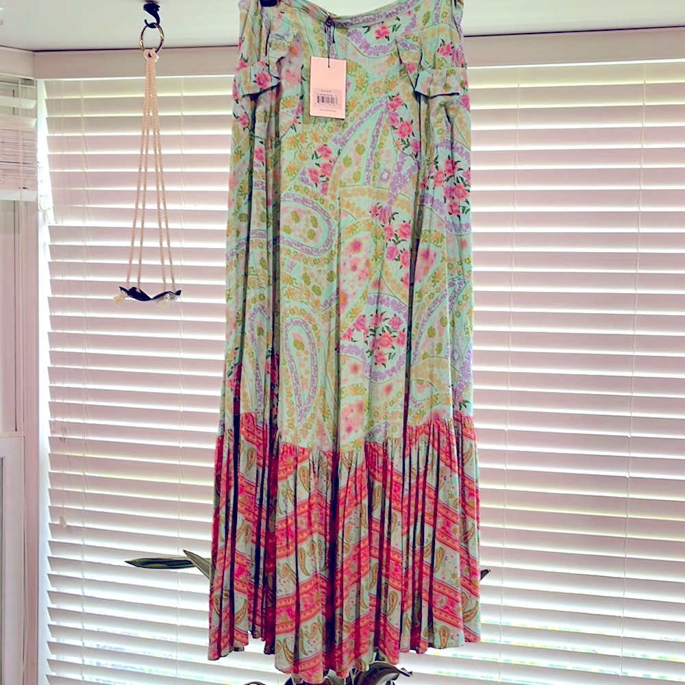 Spell & the Gypsy City Lights Maxi Skirt NWT